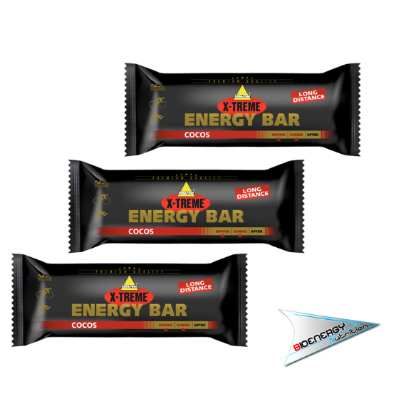 Inkospor - ENERGY BAR (Confezione 24 barrette da 65 gr - gusto Cocco) - 